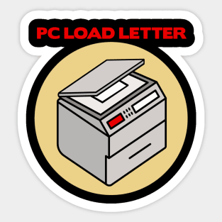 PC Load Letter! Sticker